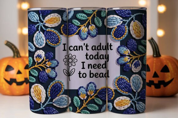 Beaded Embroidery Floral 20oz Tumbler: A Seller’s Perspective