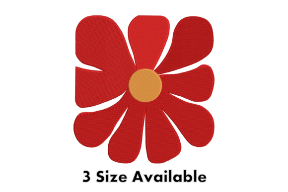 Bold Red Flower Embroidery Design Review: A Vibrant Addition to Your Projects