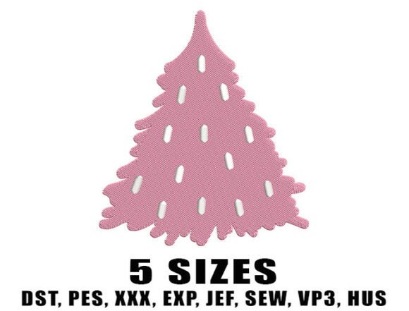 Cute Pink Tree Embroidery Design Review for Personalized Gifts