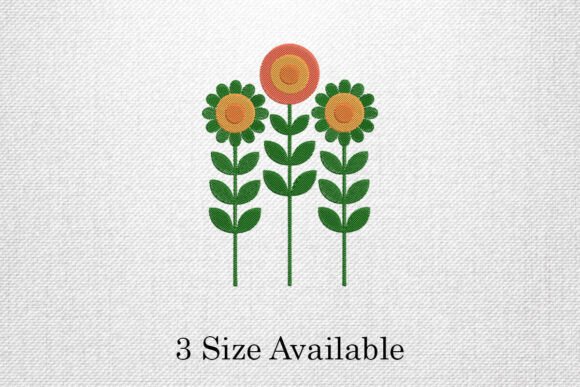 Cute Sunflower Machine Embroidery File Review for Craft Fair Success
