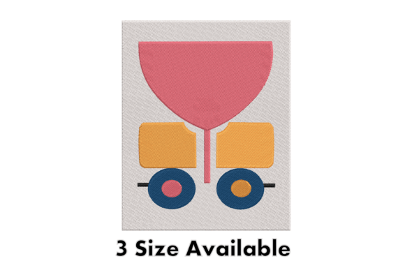 Cute Truck Embroidery Design for Real-World Projects