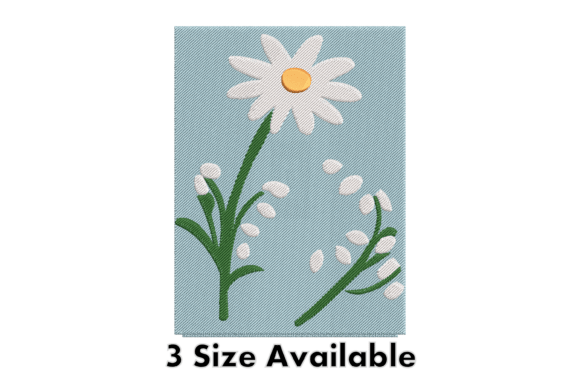 Daisy Floral Embroidery Design Review for Seasonal Products