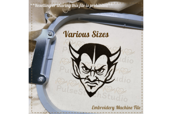 Devil Embroidery Design Review for Craft Fair Success