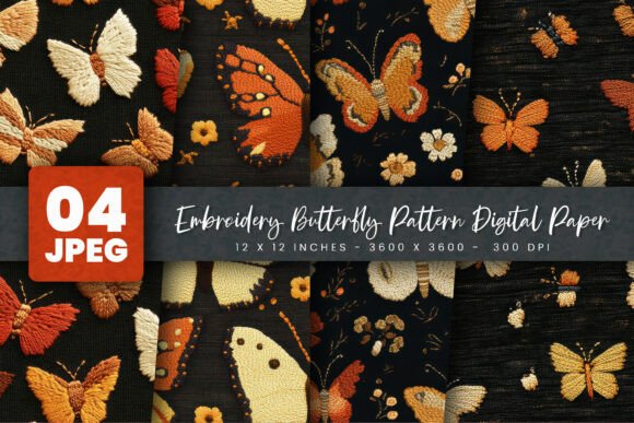 Embroidery Butterfly Pattern Digital Review for Apparel Projects