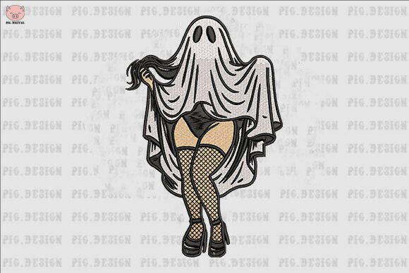 Halloween Ghost Girl Embroidery Review for Real Projects
