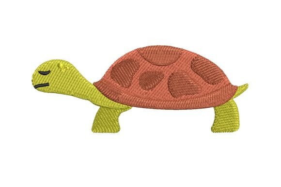 Lazy Turtle Embroidery Design Review for Apparel Projects