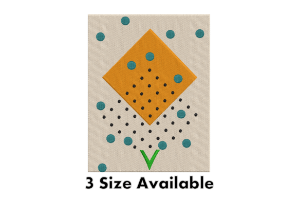 Minimal Dot and Diamond Embroidery Review for Real Projects