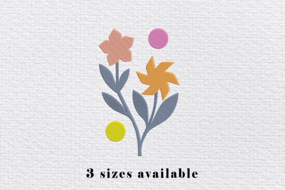 Modern Abstract Floral Embroidery Review for Real Projects