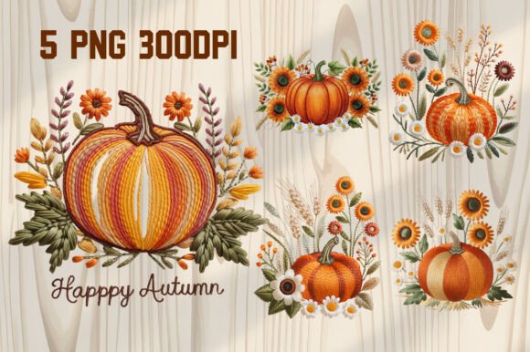 Pumpkin Embroidery Bundle PNG Review: A Seasonal Must-Have