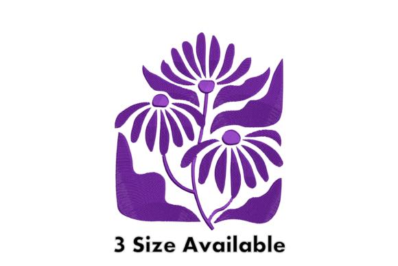 Purple Abstract Floral Embroidery File Review for Seasonal Use