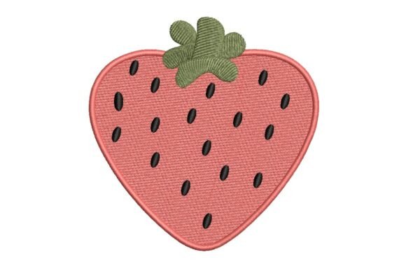 Strawberry Embroidery – A Berry Cute Design for Seasonal Creations